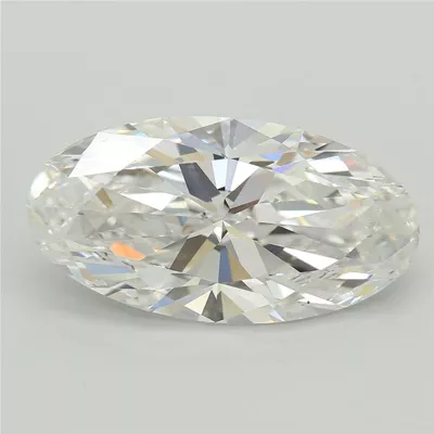 4.09ct E VS1 Rare Carat Ideal Cut Oval Lab Grown Diamond