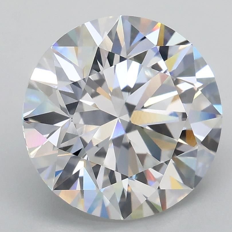 3.09ct E VVS2 Rare Carat Ideal Cut Round Lab Grown Diamond