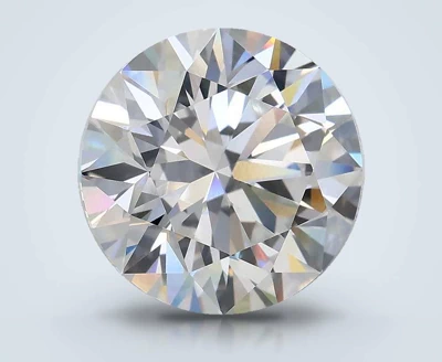 3.09ct E VVS2 Rare Carat Ideal Cut Round Lab Grown Diamond