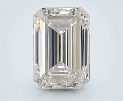 0.91ct E VS2 Very Good Cut Emerald Lab Grown Diamond