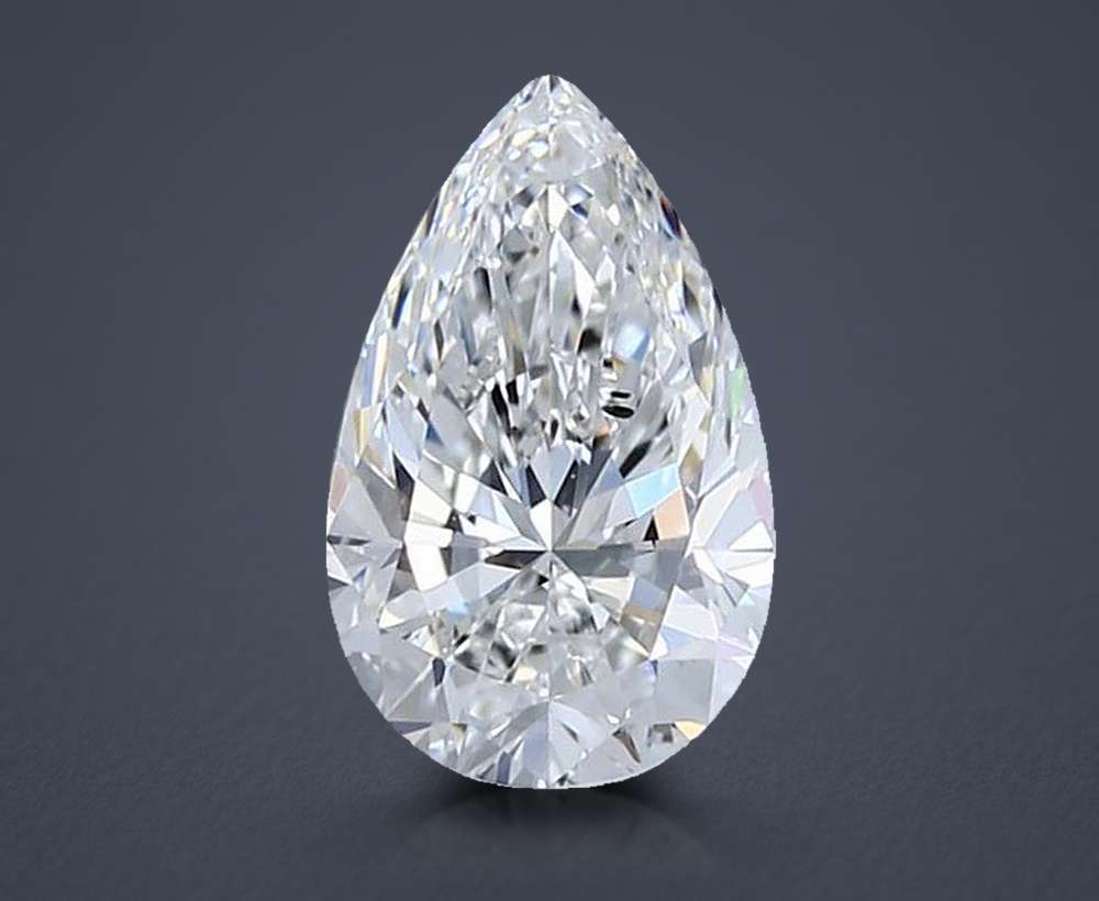 1.52ct H SI2 Very Good Cut Pear Diamond