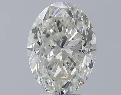 4.01ct G SI2 Very Good Cut Oval Diamond