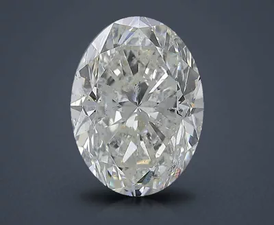 4.01ct G SI2 Very Good Cut Oval Diamond