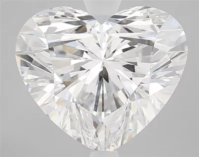 6.01ct G VS2 Rare Carat Ideal Cut Heart Lab Grown Diamond