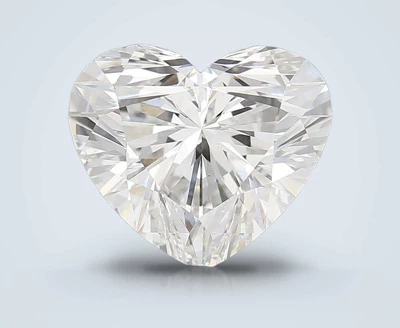6.01ct G VS2 Rare Carat Ideal Cut Heart Lab Grown Diamond