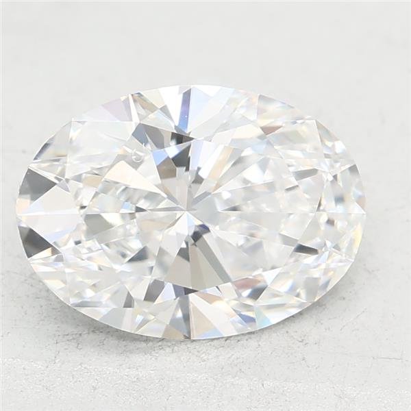 1.55ct D VVS1 Rare Carat Ideal Cut Oval Lab Grown Diamond