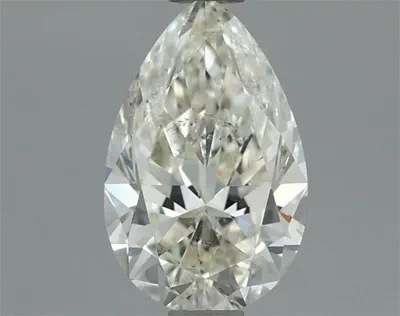 0.91ct J SI2 Rare Carat Ideal Cut Pear Diamond