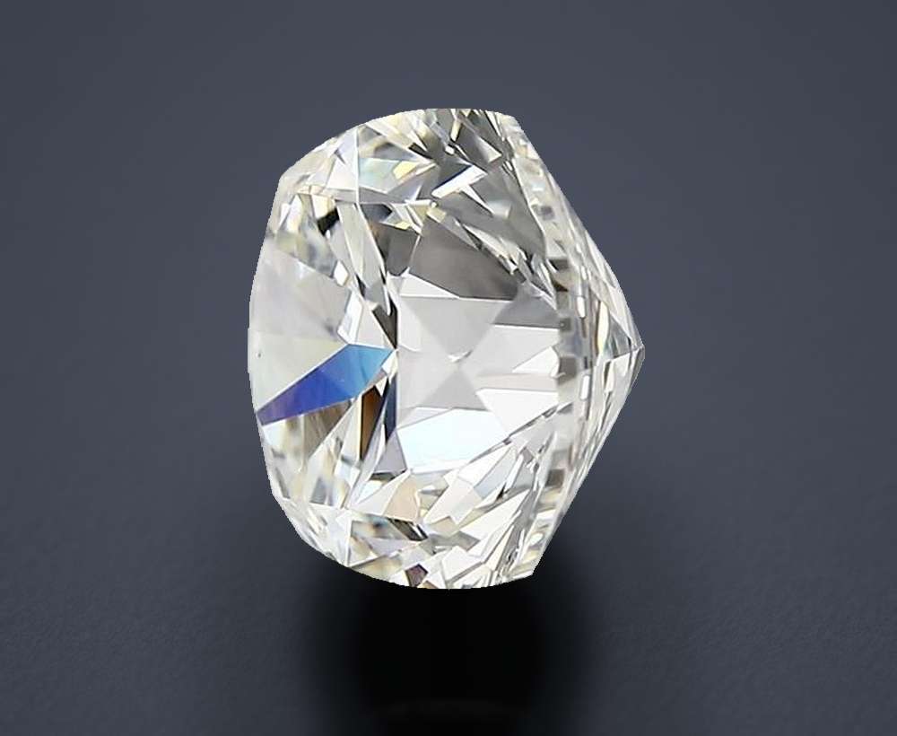 4.01ct H VS1 Excellent Cut Round Lab Grown Diamond