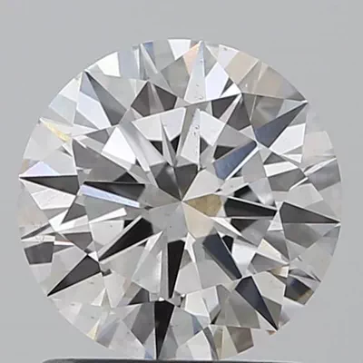 1.13ct F VS2 Rare Carat Ideal Cut Round Lab Grown Diamond