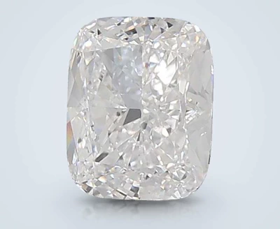 4.52ct D VVS2 Rare Carat Ideal Cut Cushion Lab Grown Diamond