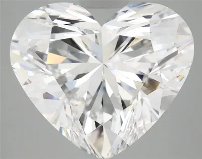 6.23ct E VVS2 Rare Carat Ideal Cut Heart Lab Grown Diamond