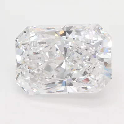 4.10ct D VVS1 Rare Carat Ideal Cut Radiant Lab Grown Diamond