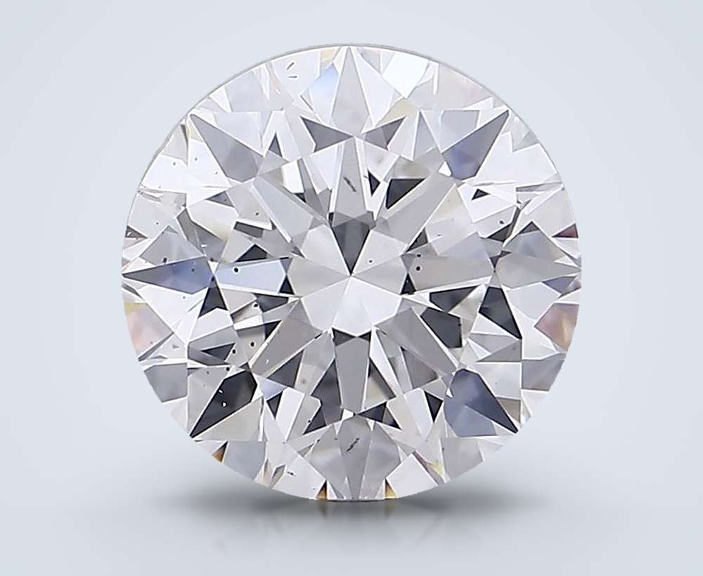 5.00ct E SI1 Excellent Cut Round Lab Grown Diamond