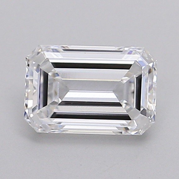 1.02ct D VVS2 Rare Carat Ideal Cut Emerald Lab Grown Diamond