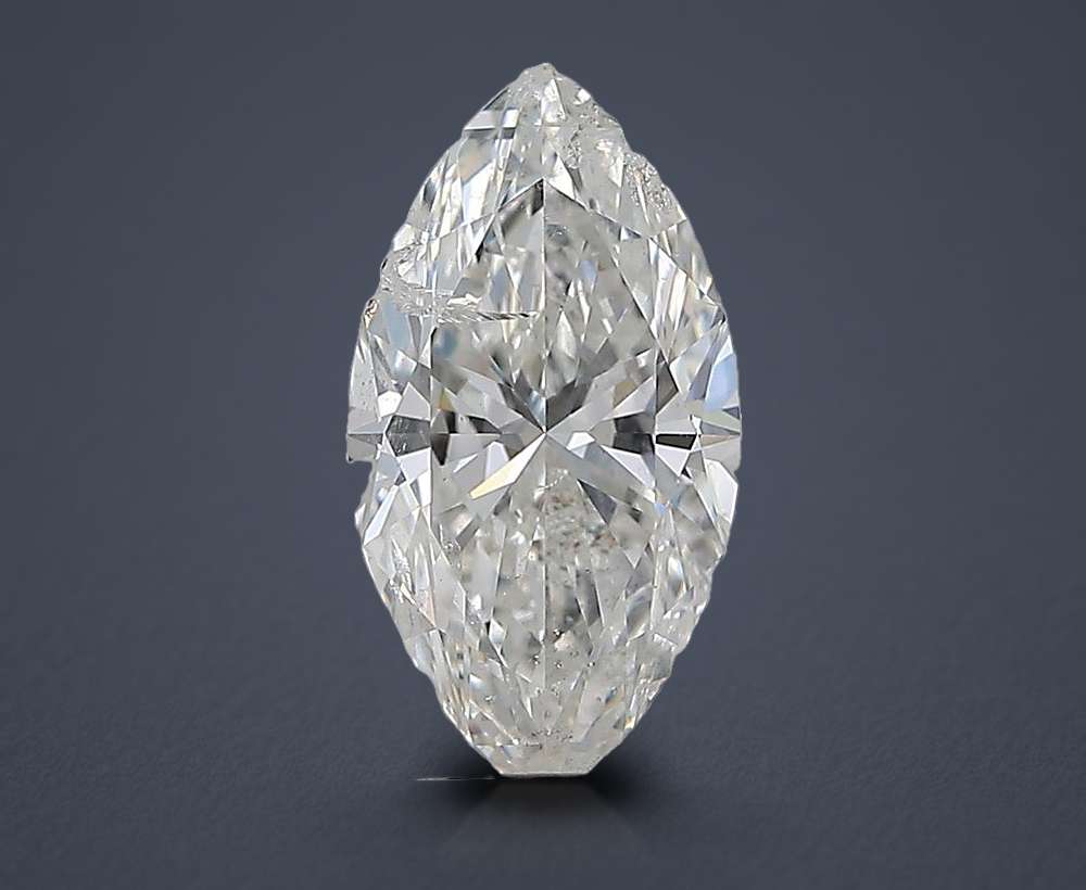 2.01ct H SI2 Rare Carat Ideal Cut Marquise Diamond