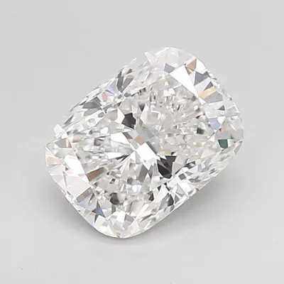 2.01ct E VVS2 Rare Carat Ideal Cut Cushion Lab Grown Diamond