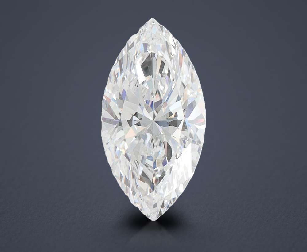 1.59ct D VVS1 Rare Carat Ideal Cut Marquise Lab Grown Diamond