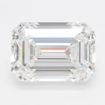 2.02ct E VVS1 Rare Carat Ideal Cut Emerald Lab Grown Diamond