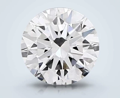 0.39ct D FL Rare Carat Ideal Cut Round Diamond