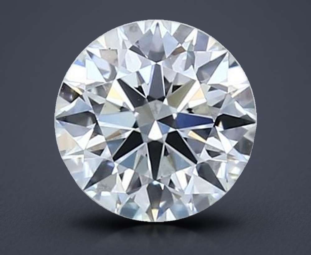 0.90ct H VVS1 Rare Carat Ideal Cut Round Diamond