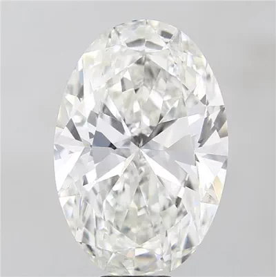 12.08ct F VVS2 Rare Carat Ideal Cut Oval Lab Grown Diamond