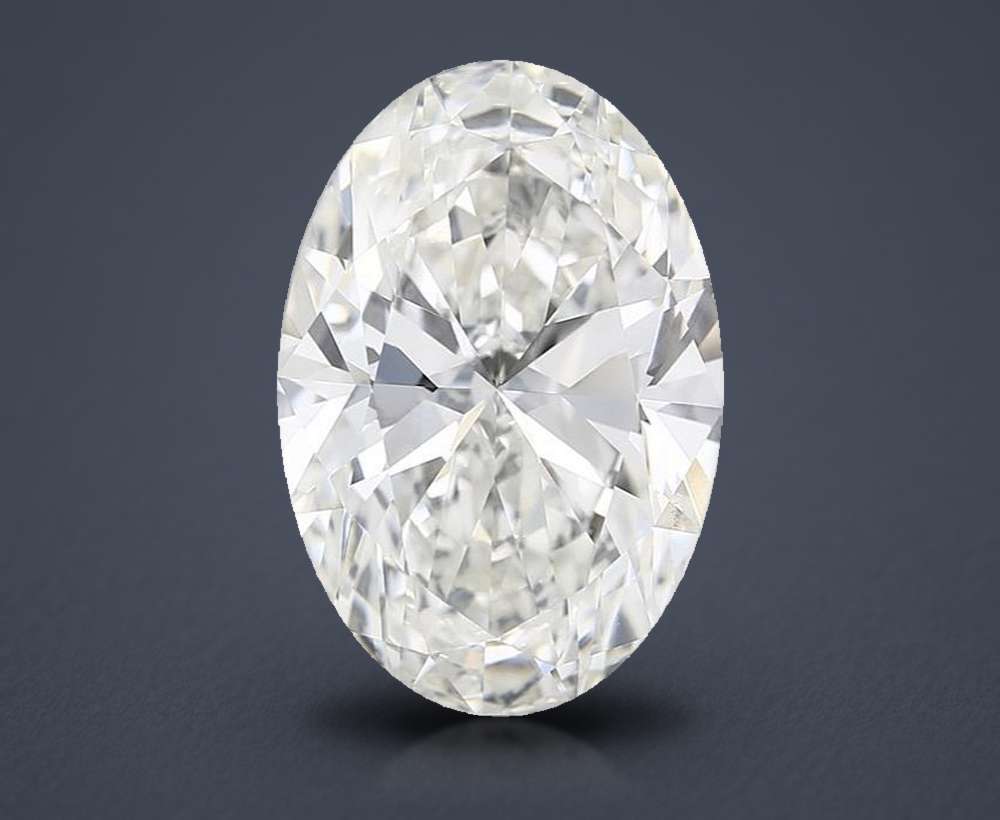 12.08ct F VVS2 Rare Carat Ideal Cut Oval Lab Grown Diamond