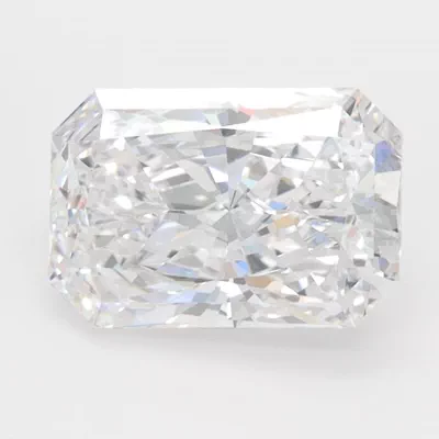 2.10ct D VVS1 Rare Carat Ideal Cut Radiant Lab Grown Diamond