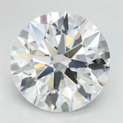 3.24ct D IF Rare Carat Ideal Cut Round Lab Grown Diamond
