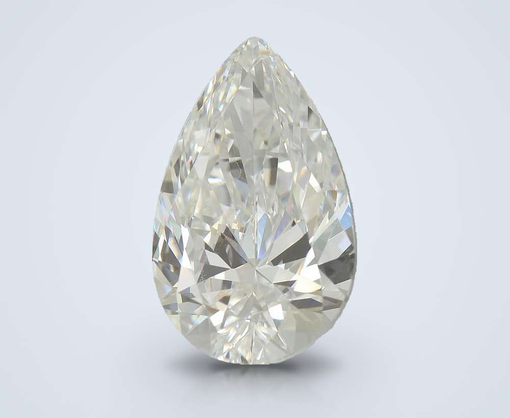 10.71ct F VVS2 Rare Carat Ideal Cut Pear Lab Grown Diamond