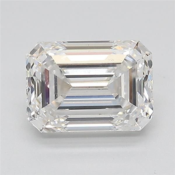 1.72ct E VS2 Excellent Cut Emerald Lab Grown Diamond