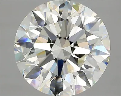 3.40ct J VS2 Rare Carat Ideal Cut Round Diamond
