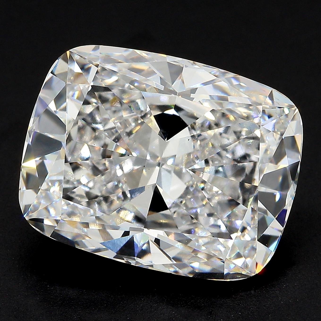 13.31ct F VS1 Rare Carat Ideal Cut Cushion Lab Grown Diamond
