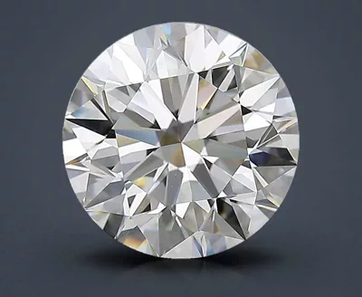 3.21ct J VS1 Excellent Cut Round Diamond