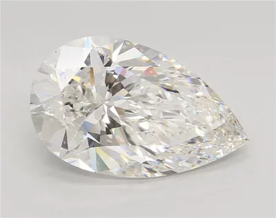 8.03ct G VS2 Rare Carat Ideal Cut Pear Lab Grown Diamond