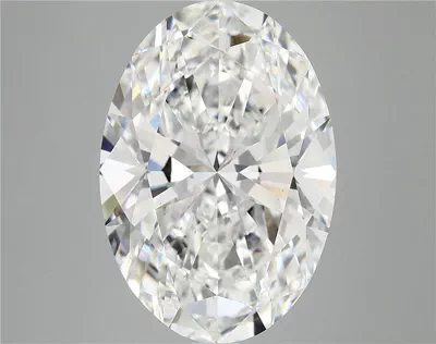 10.09ct E VS2 Rare Carat Ideal Cut Oval Lab Grown Diamond
