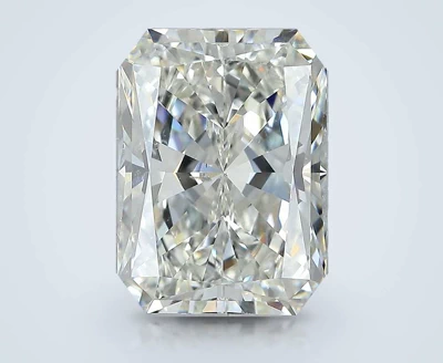 5.41ct J SI1 Rare Carat Ideal Cut Radiant Diamond