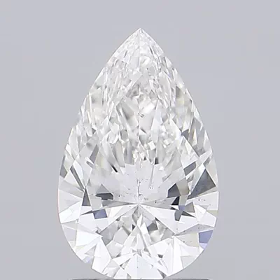 1.41ct E SI1 Very Good Cut Pear Lab Grown Diamond