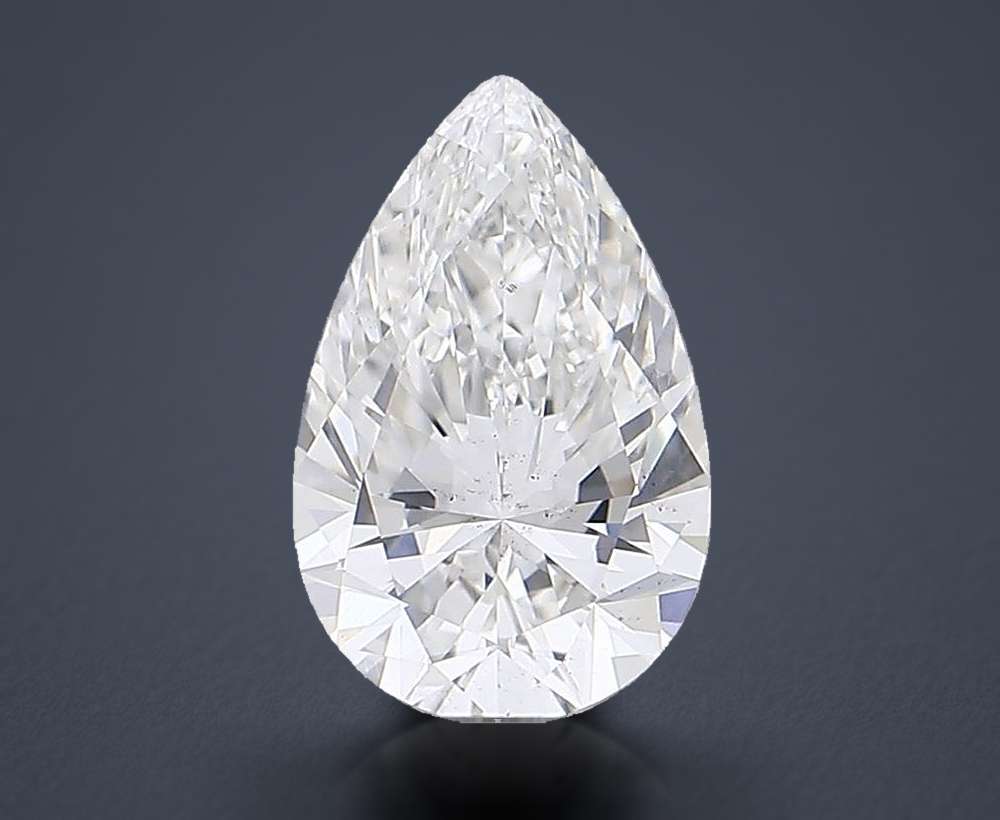 1.41ct E SI1 Very Good Cut Pear Lab Grown Diamond