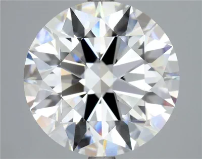 5.51ct E VVS1 Rare Carat Ideal Cut Round Diamond