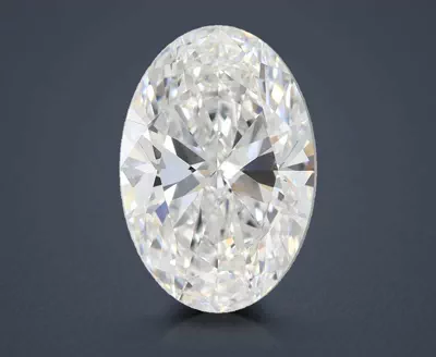 3.56ct G VS1 Rare Carat Ideal Cut Oval Lab Grown Diamond