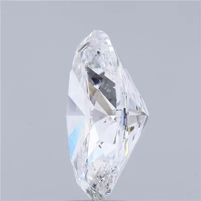 5.10ct D SI2 Rare Carat Ideal Cut Oval Diamond
