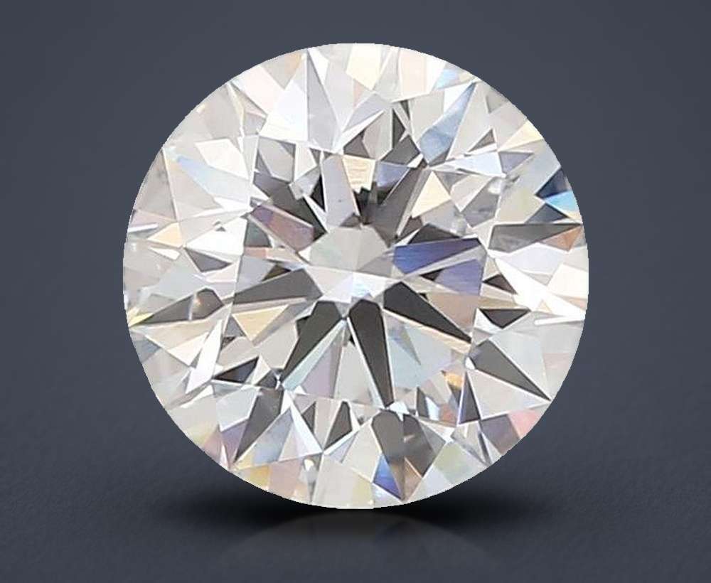5.76ct E VVS2 Rare Carat Ideal Cut Round Lab Grown Diamond