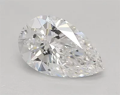 0.89ct D VVS1 Rare Carat Ideal Cut Pear Lab Grown Diamond