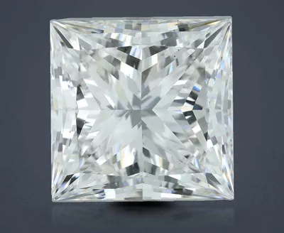 8.02ct F VS2 Rare Carat Ideal Cut Princess Lab Grown Diamond