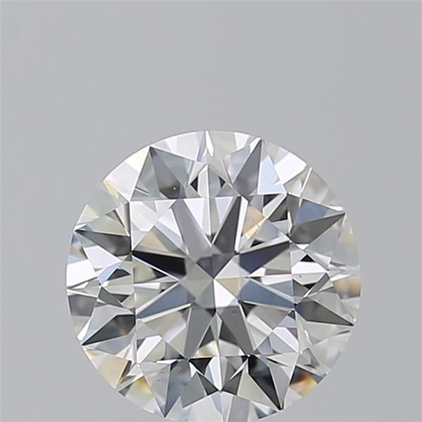 2.58ct F VS2 Rare Carat Ideal Cut Round Diamond