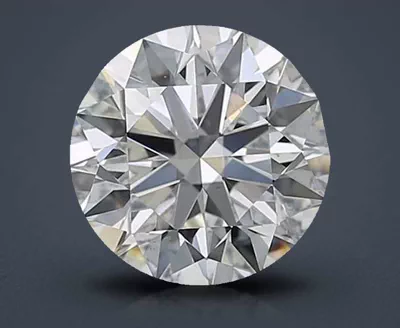 2.58ct F VS2 Rare Carat Ideal Cut Round Diamond
