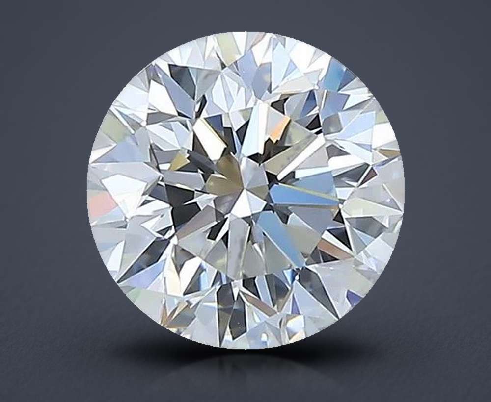 1.51ct I VVS1 Very Good Cut Round Diamond