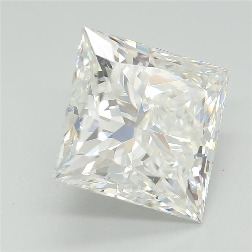 4.05ct E VVS2 Rare Carat Ideal Cut Princess Lab Grown Diamond
