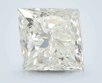 4.05ct E VVS2 Rare Carat Ideal Cut Princess Lab Grown Diamond