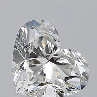 0.83ct I VS2 Rare Carat Ideal Cut Heart Diamond